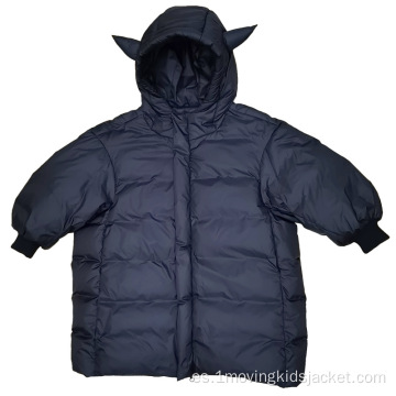 Chaqueta de plumón para niños Little Devil de longitud media